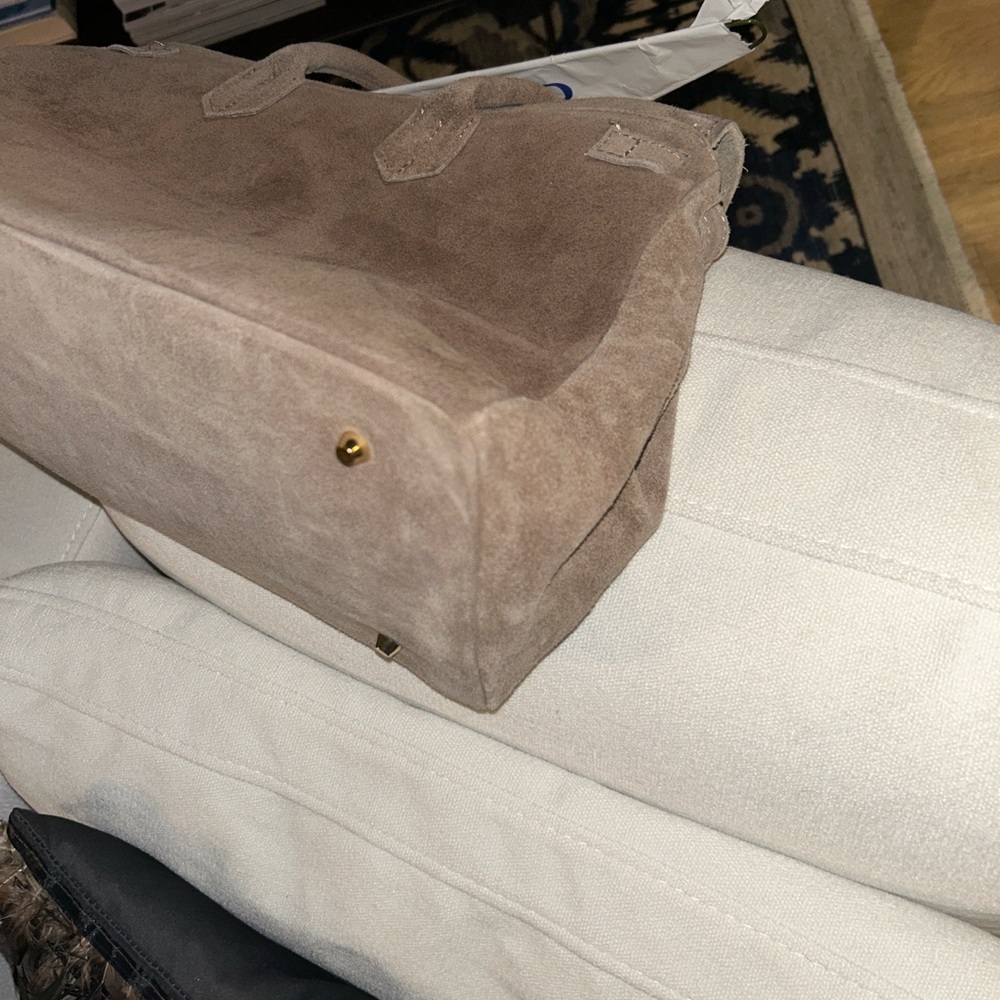 POEMIA ROMA GENUINE SUEDE HANDBAG - Picture 9 of 15